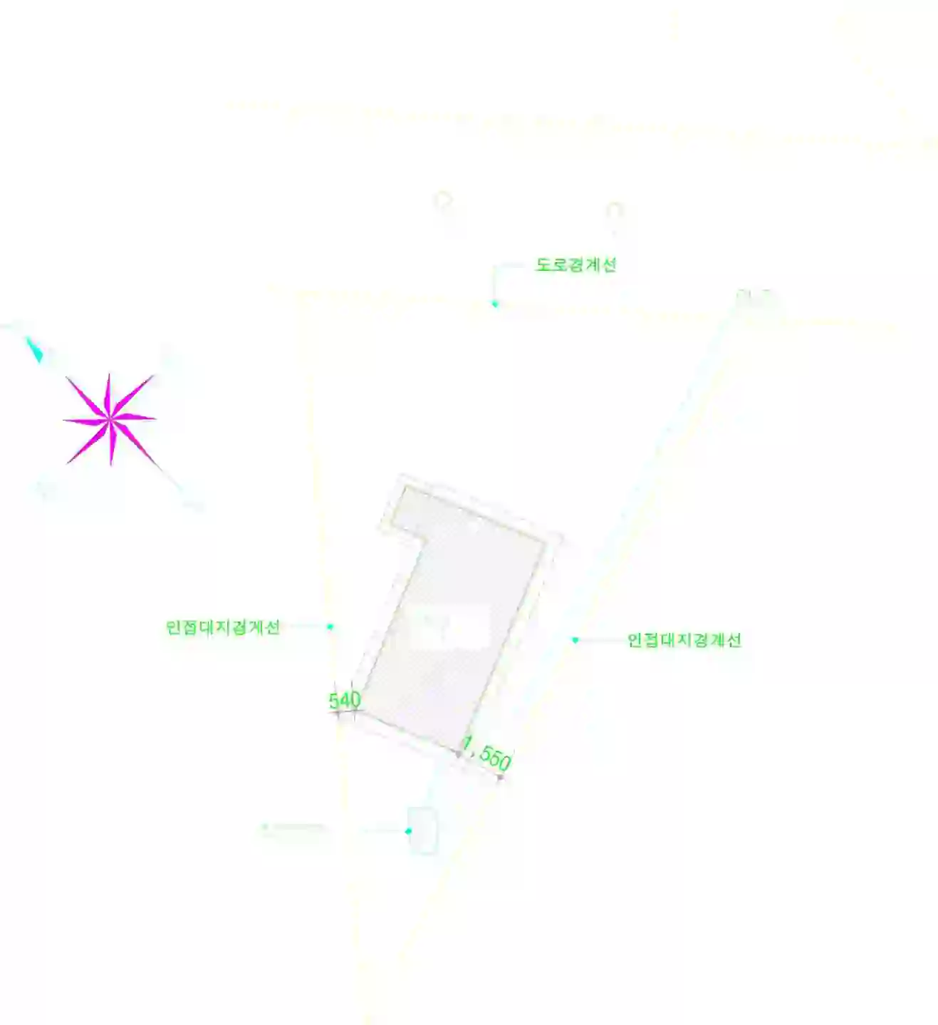 청안리 150-53 배치도 이미지